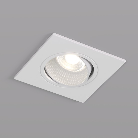 SPOT RODVIG recessed square light (white) - Lighting by Luminance