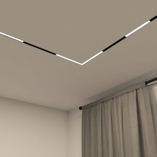 Corner SMART LINEAR track light - Lighting by Luminance