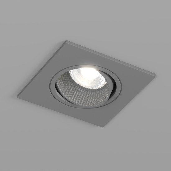 SPOT RODVIG recessed square light (grey) - Lighting by Luminance