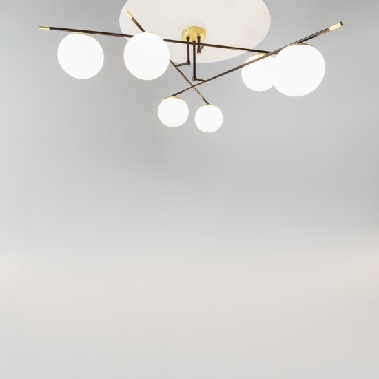 Laevalgusti Nostalgia, must ja kuldne - Valgustus Luminance'ilt