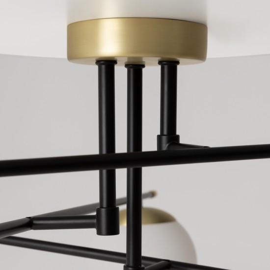 Laevalgusti Nostalgia, must ja kuldne - Valgustus Luminance'ilt