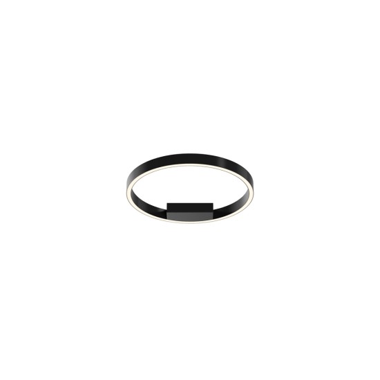 Laevalgusti Rim, must, D400 mm - Valgustus Luminance'ilt