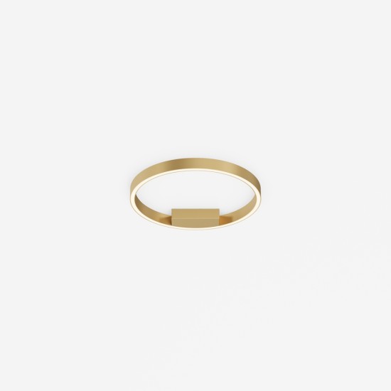 Laevalgusti Rim, messing, D400 mm - Valgustus Luminance'ilt