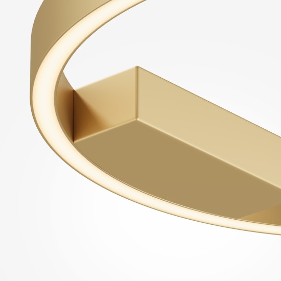 Laevalgusti Rim, messing, D400 mm - Valgustus Luminance'ilt