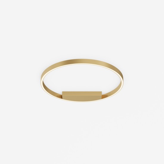 Laevalgusti Rim, messing, D600 mm - Valgustus Luminance'ilt