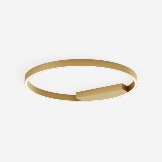 Laevalgusti Rim, messing, D600 mm - Valgustus Luminance'ilt