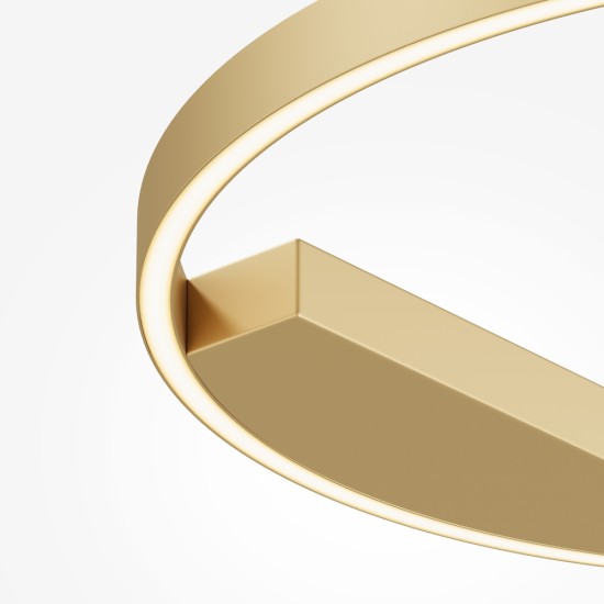 Laevalgusti Rim, messing, D600 mm - Valgustus Luminance'ilt