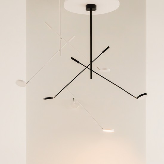 Laevalgusti Fad, must, W230 mm - Valgustus Luminance'ilt