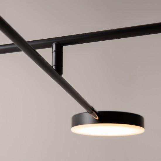 Laevalgusti Fad, must, W693 mm - Valgustus Luminance'ilt