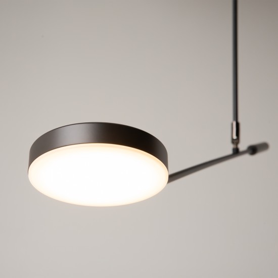 Laevalgusti Fad, must, W120 mm - Valgustus Luminance'ilt