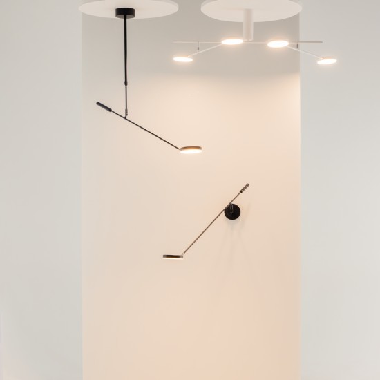 Laevalgusti Fad, must, W120 mm - Valgustus Luminance'ilt