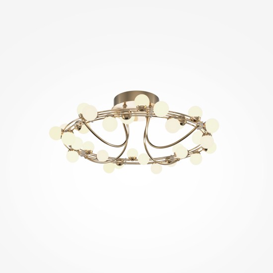 Laevalgusti Tessara, kuldne, D600 mm - Valgustus Luminance'ilt