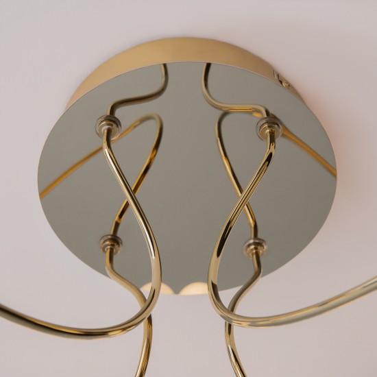 Laevalgusti Tessara, kuldne, D600 mm - Valgustus Luminance'ilt