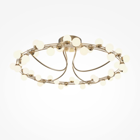 Laevalgusti Tessara, kuldne, D800 mm - Valgustus Luminance'ilt