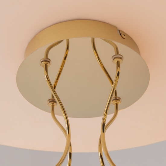 Laevalgusti Tessara, kuldne, D800 mm - Valgustus Luminance'ilt