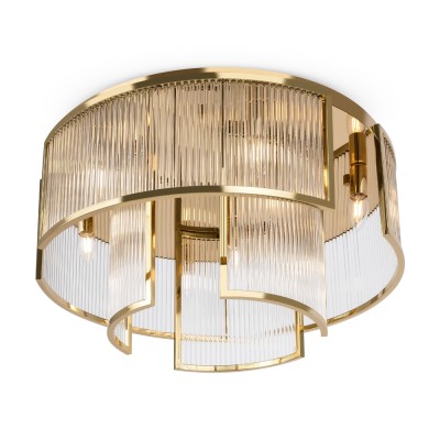 Ceiling luminaire Frame, Gold, D650 mm - Lighting by Luminance
