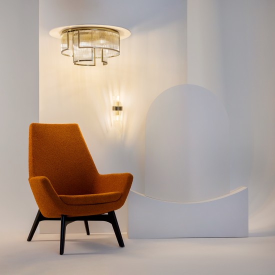 Laevalgusti Frame, kuldne, D650 mm - Valgustus Luminance'ilt