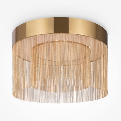 Ceiling luminaire Imaginary, Gold, D550 mm - Lighting by Luminance