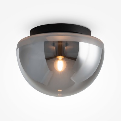 Ceiling luminaire Glassy, Black - Lighting by Luminance