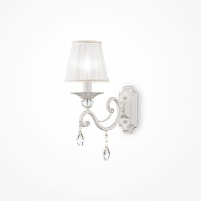 Wall luminaire (Sconce) Grace, White, 120x390 mm - Lighting by Luminance