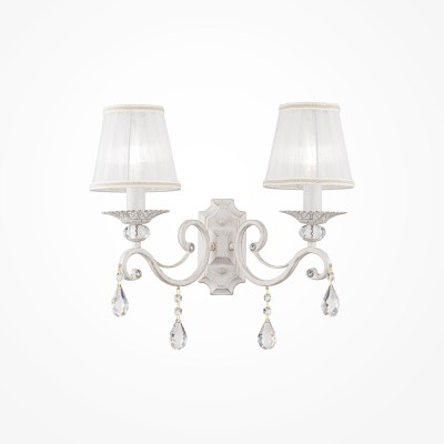 Wall luminaire (Sconce) Grace, White, 390x390 mm - Lighting by Luminance