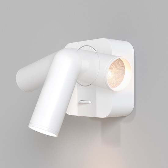 White Wall Lamp | Mirax | C039WL-L3W3K, valge - Valgustus Luminance'ilt