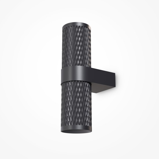 Black Wall Lamp | Focus Design | C069WL-02B, must - Valgustus Luminance'ilt