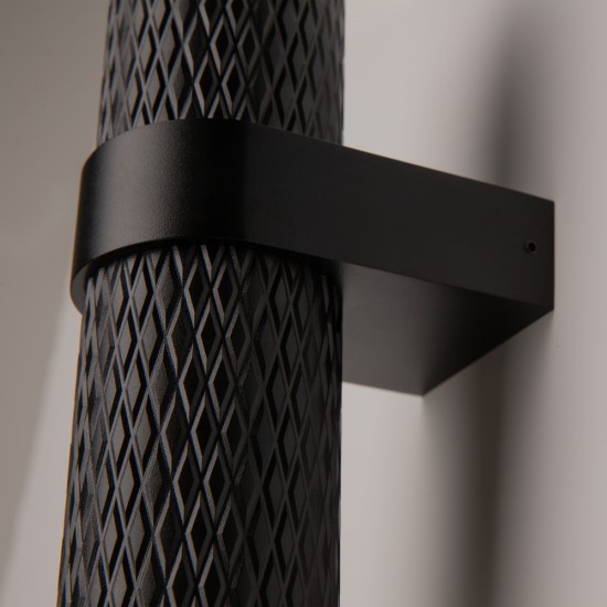 Black Wall Lamp | Focus Design | C069WL-02B, must - Valgustus Luminance'ilt