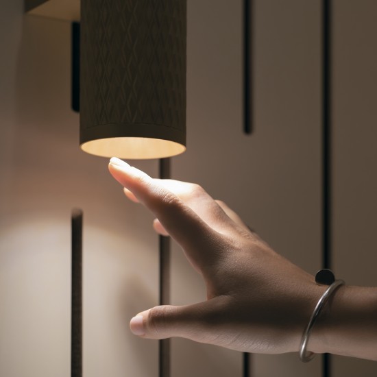 Black Wall Lamp | Focus Design | C069WL-02B, must - Valgustus Luminance'ilt
