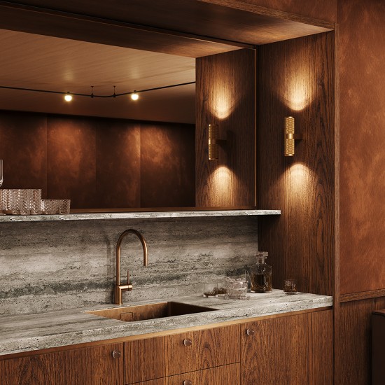 Matte Gold Wall Lamp | Focus Design | C069WL-02MG, matt kuld - Valgustus Luminance'ilt