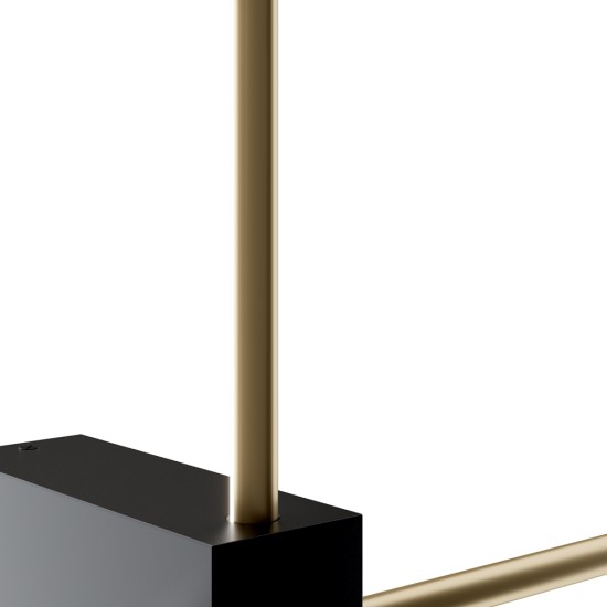 Black Wall Lamp | Pars | C070WL-L12GB3K, must - Valgustus Luminance'ilt