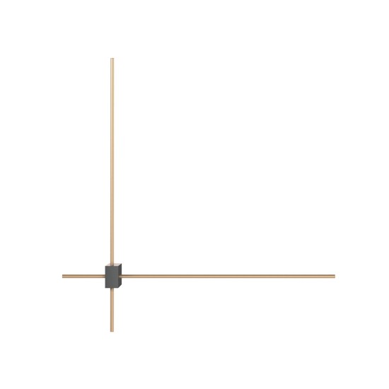 Black Wall Lamp | Pars | C070WL-L12GB3K, must - Valgustus Luminance'ilt