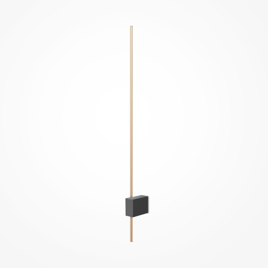 Black Wall Lamp | Pars | C070WL-L6GB3K, must, W30 mm - Valgustus Luminance'ilt
