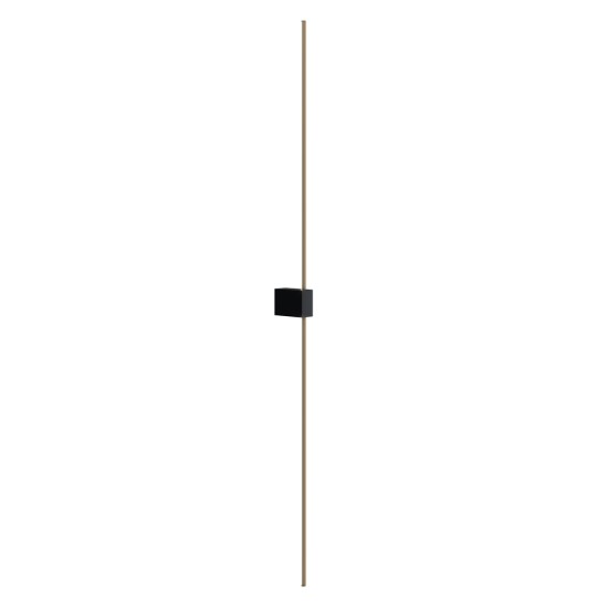 Black Wall Lamp | Pars | C070WL-L6GB3K, must, W30 mm - Valgustus Luminance'ilt
