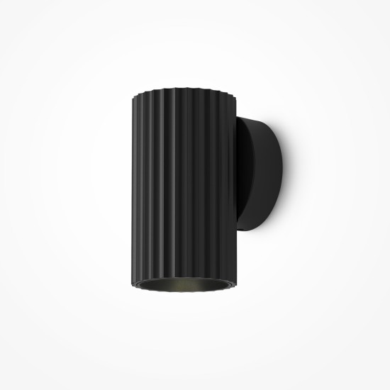 Black Wall Lamp | Calipso | C106WL-01-GU10-B, messing - Valgustus Luminance'ilt