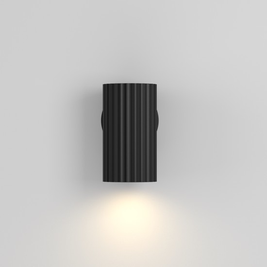 Black Wall Lamp | Calipso | C106WL-01-GU10-B, messing - Valgustus Luminance'ilt