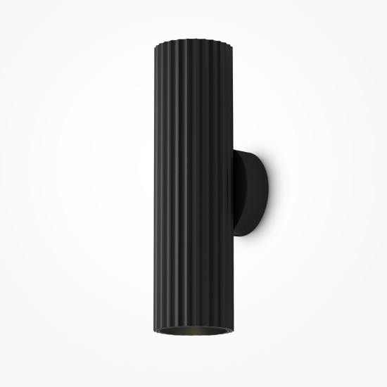 Black Wall Lamp | Calipso | C106WL-02-GU10-B, messing - Valgustus Luminance'ilt