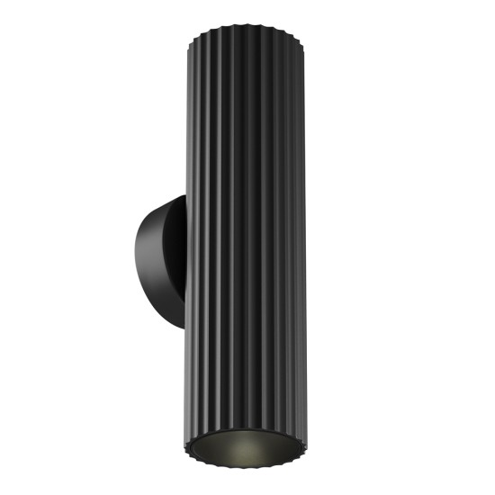 Black Wall Lamp | Calipso | C106WL-02-GU10-B, messing - Valgustus Luminance'ilt