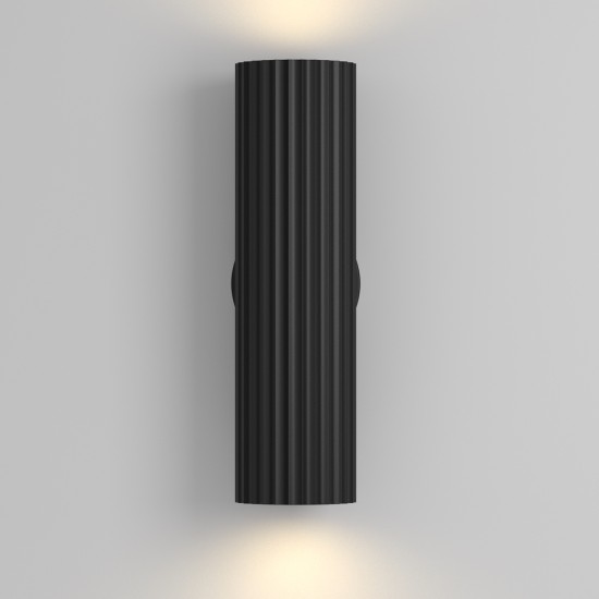 Black Wall Lamp | Calipso | C106WL-02-GU10-B, messing - Valgustus Luminance'ilt