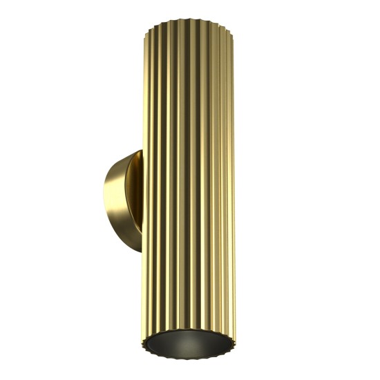 Black Wall Lamp | Calipso | C106WL-02-GU10-B, messing - Valgustus Luminance'ilt