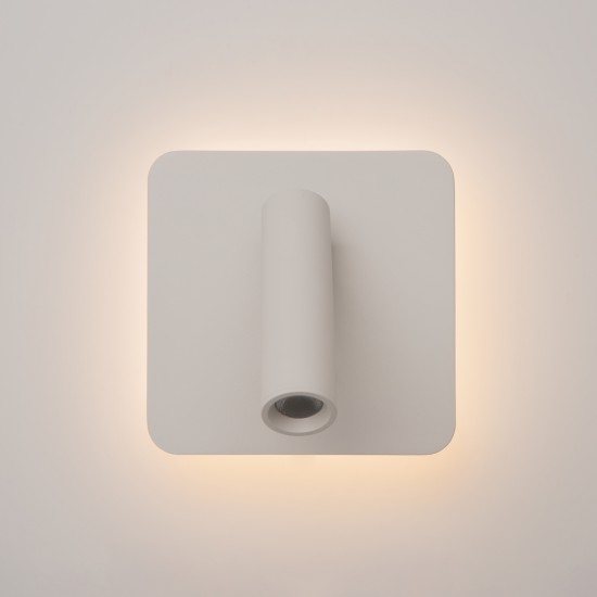 White Wall Lamp | Ios 176 | C175-WL-01-6W-W, valge - Valgustus Luminance'ilt