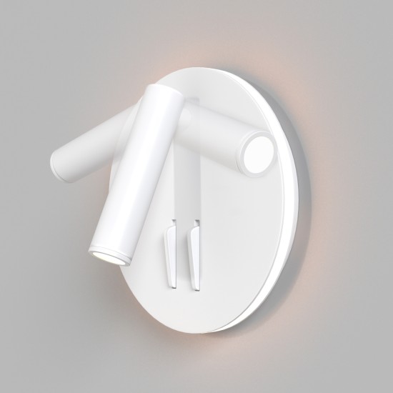 White Wall Lamp | Los 176 | C176-WL-01-6W-W, valge - Valgustus Luminance'ilt