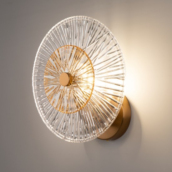 Seinavalgusti Aster, kuld - Valgustus Luminance'ilt