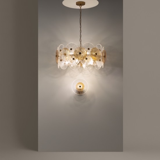 Seinavalgusti Aster, kuld - Valgustus Luminance'ilt