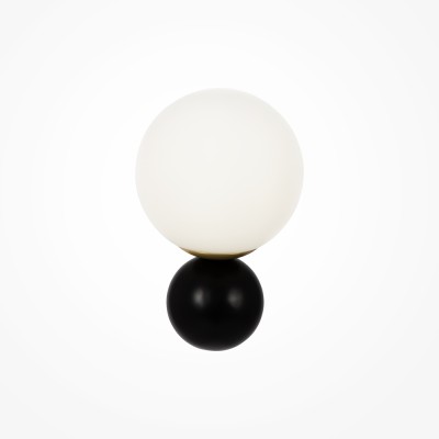 Wall luminaire (Sconce) Nostalgia, Black and gold - Lighting by Luminance