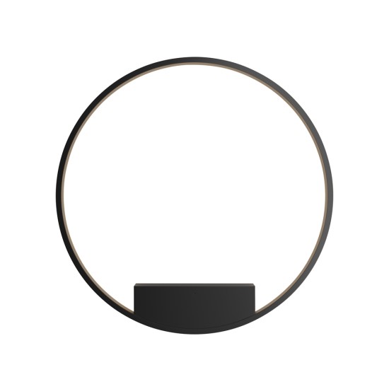 Seinavalgusti Rim, must, D800xH50 mm - Valgustus Luminance'ilt