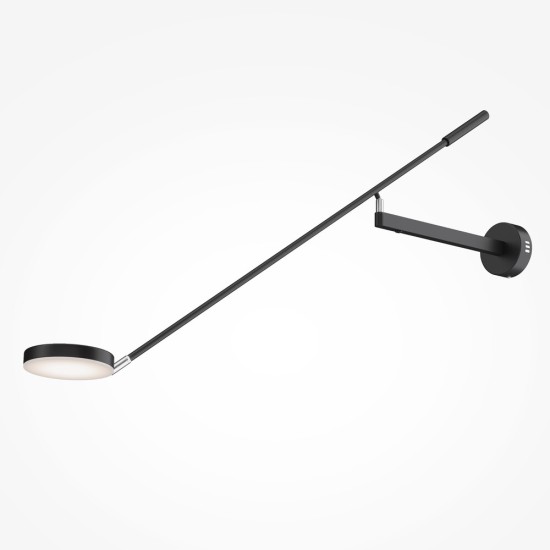 Seinavalgusti Fad, must, D120xH22 mm - Valgustus Luminance'ilt