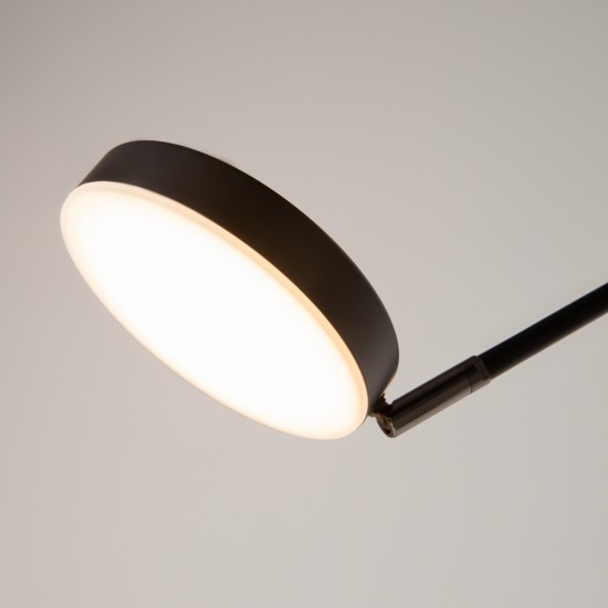 Seinavalgusti Fad, must, D120xH22 mm - Valgustus Luminance'ilt
