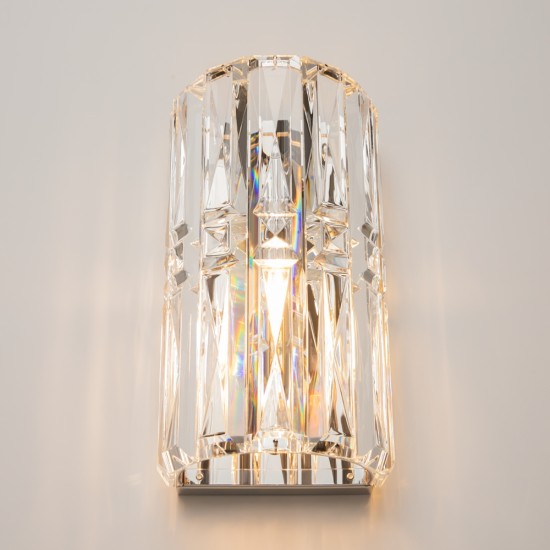 Seinavalgusti Facet, kroom, W130 mm - Valgustus Luminance'ilt