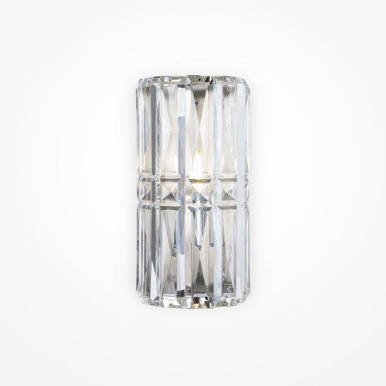 Seinavalgusti Facet, kroom, W130 mm - Valgustus Luminance'ilt